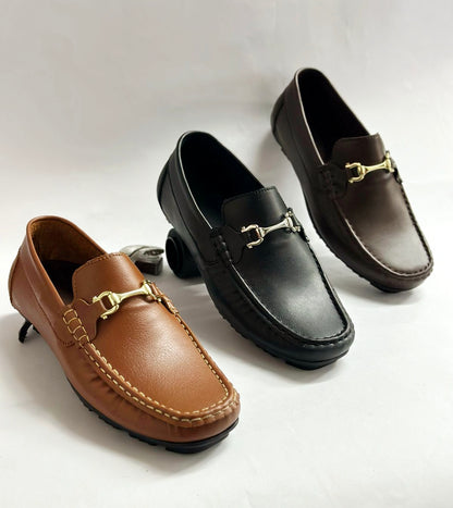 Mocasin Clasico en Cuero